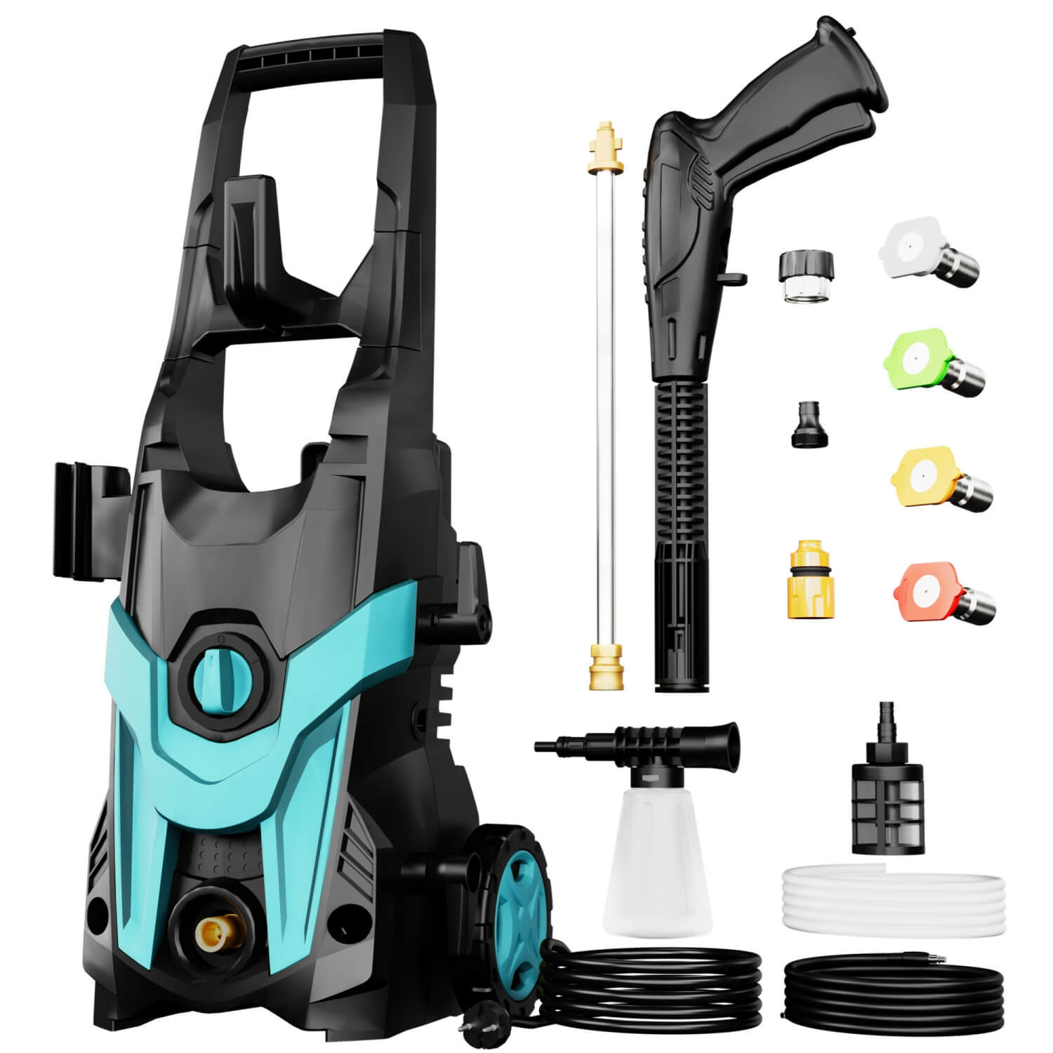 Electric Pressure Washer 4300 PSI 2.8 GPM Power Washer with 23ft Hose