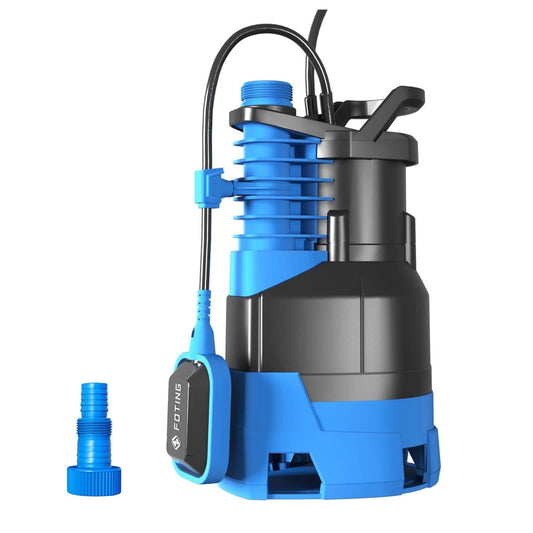 Foting 1.5HP 5000GPH Submersible Sump Pump Automatic Float Switch Transfer