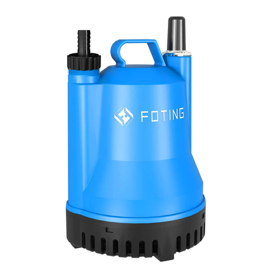 Foting 1/4HP 1676GPH Submersible Sump Pump Portable Clean/Dirty Water Pump
